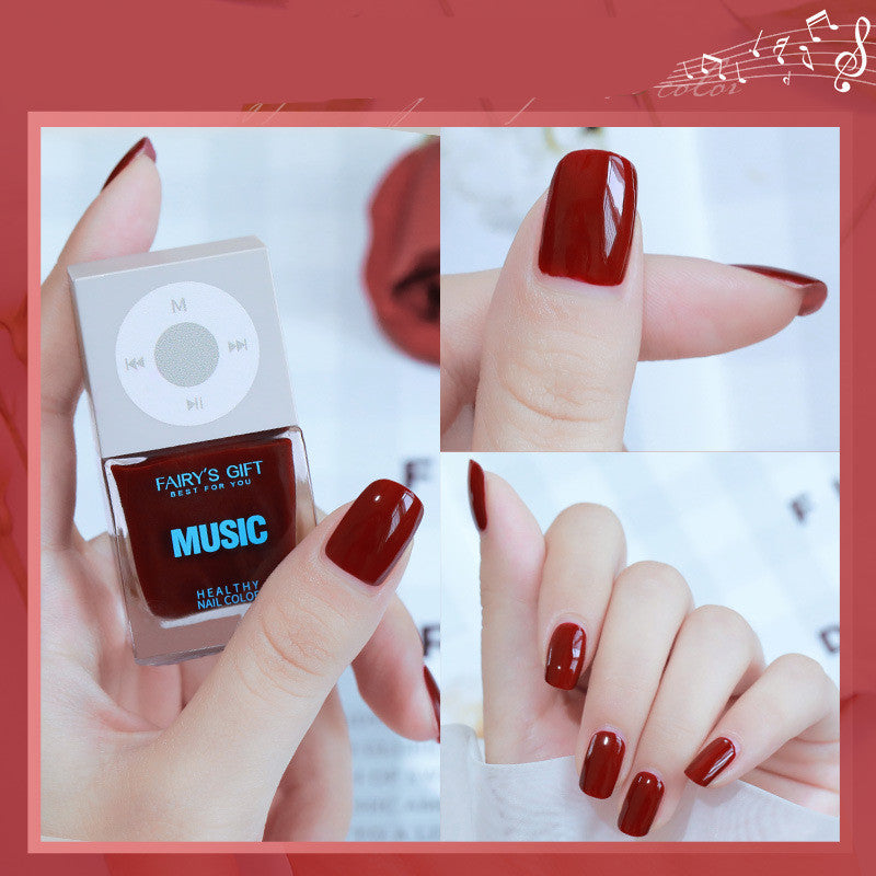 Odorless Cherry Nail Polish - Non-Peelable &amp; Oily