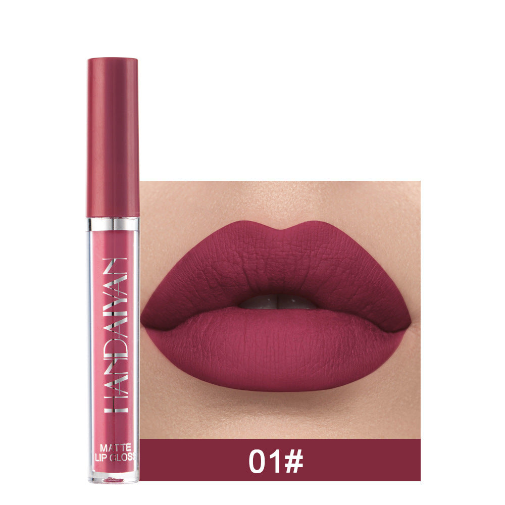 Matte Non-Stick Cup Lip Gloss | Long-Lasting Liquid Lipstick