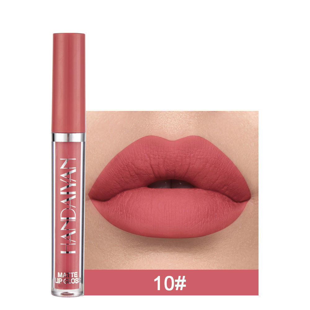 Matte Non-Stick Cup Lip Gloss | Long-Lasting Liquid Lipstick