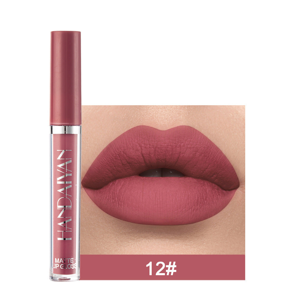 Matte Non-Stick Cup Lip Gloss | Long-Lasting Liquid Lipstick