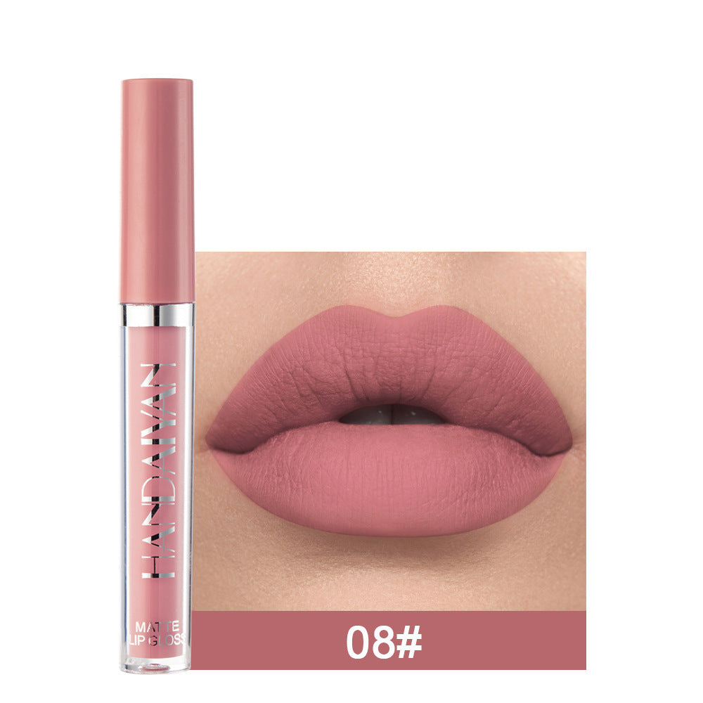 Matte Non-Stick Cup Lip Gloss | Long-Lasting Liquid Lipstick