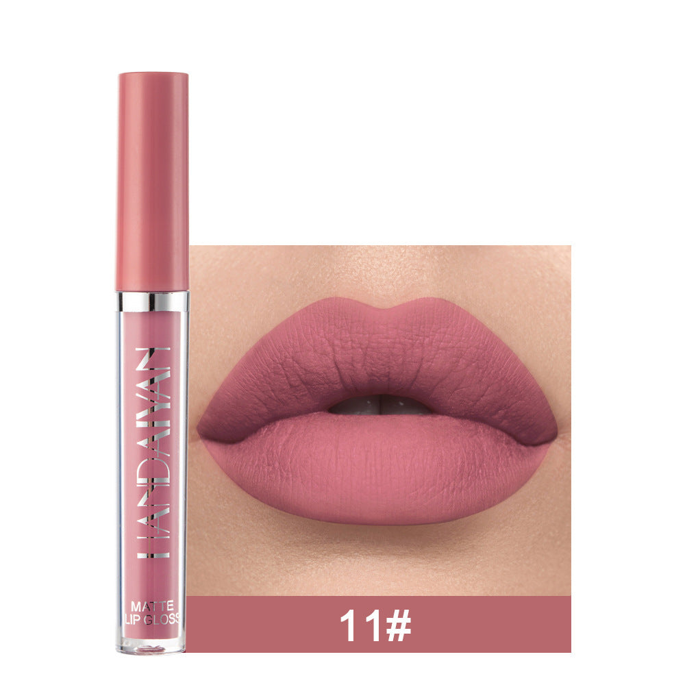 Matte Non-Stick Cup Lip Gloss | Long-Lasting Liquid Lipstick