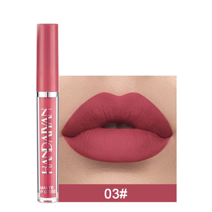 Matte Non-Stick Cup Lip Gloss | Long-Lasting Liquid Lipstick