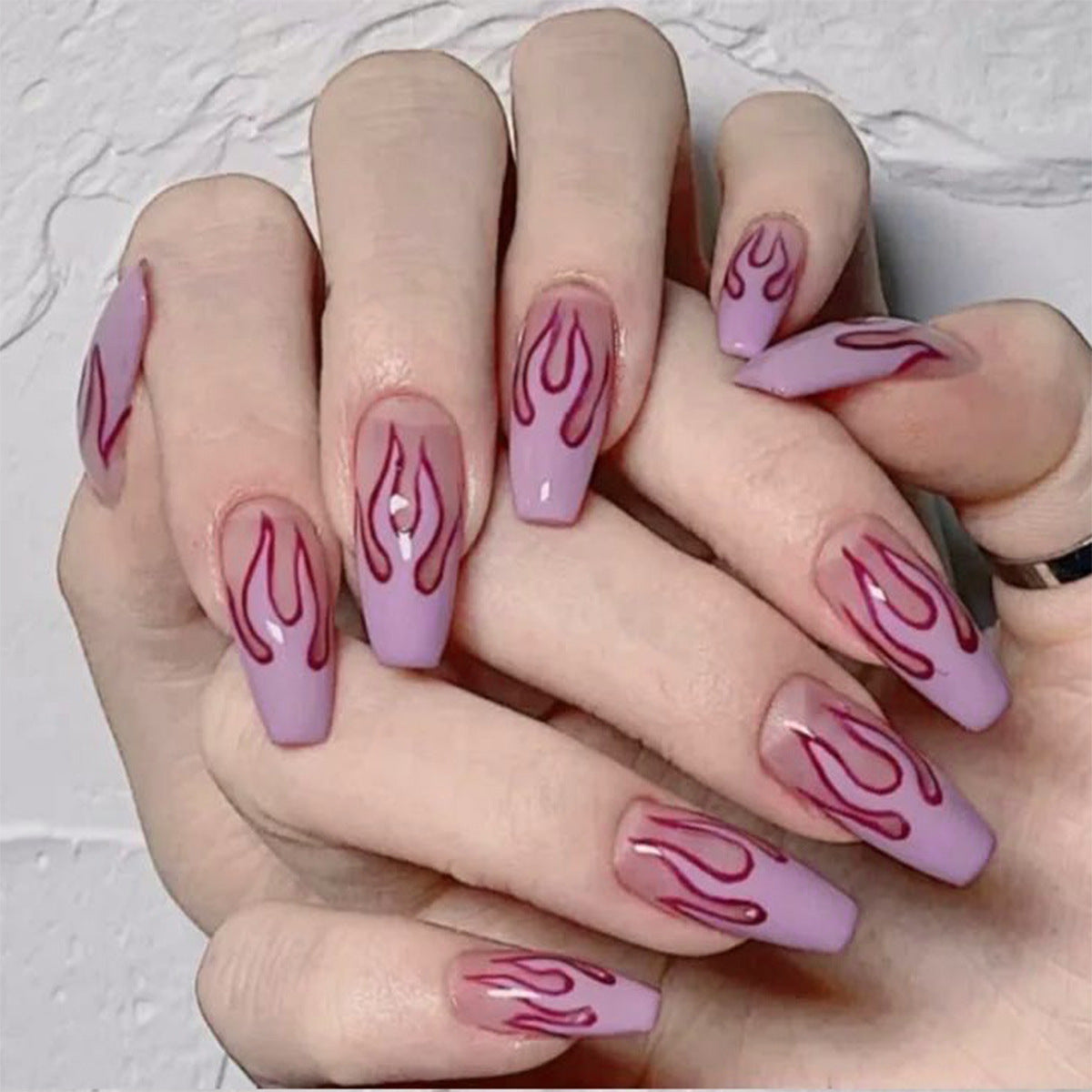 Wearing Nails - Finished Soft False Nails | 24 Pieces