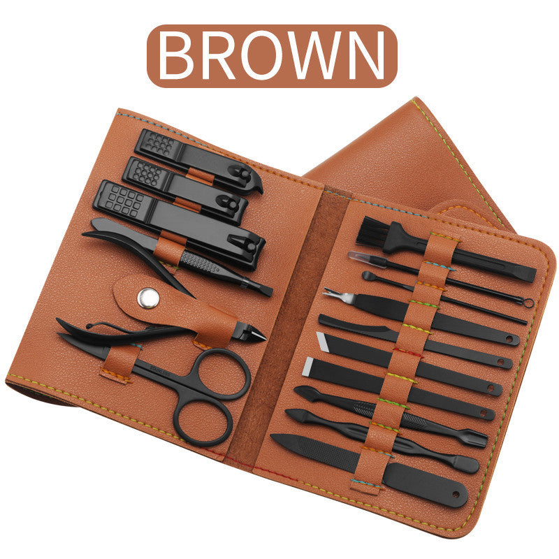 16-Piece Stainless Steel Manicure Pedicure Set | Type2Be