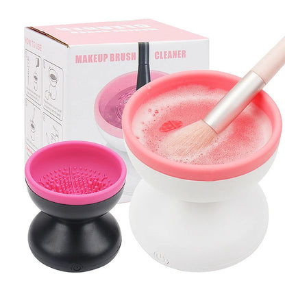 Electric Makeup Brush Cleaner - Portable &amp; USB Operated