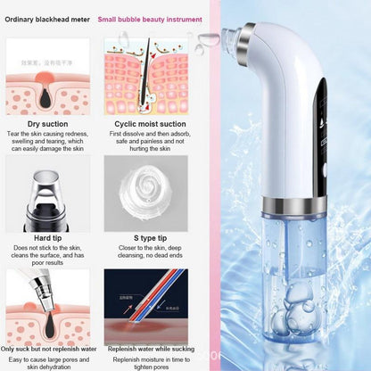 Electric Blackhead Remover with Hot Compress Technology