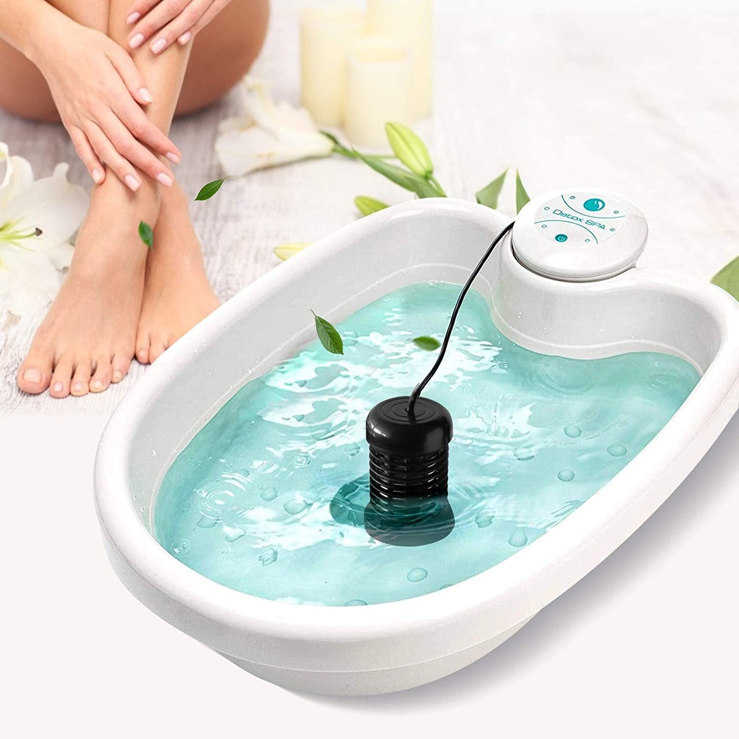 Mini Detox Foot Spa Machine | Ion Cleanse for Toxin Removal