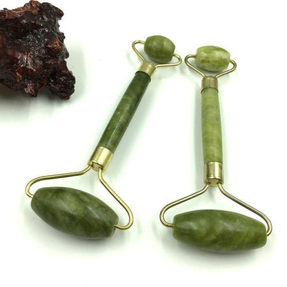 Double Head Jade Facial Roller | Anti-Inflammatory &amp; Cooling