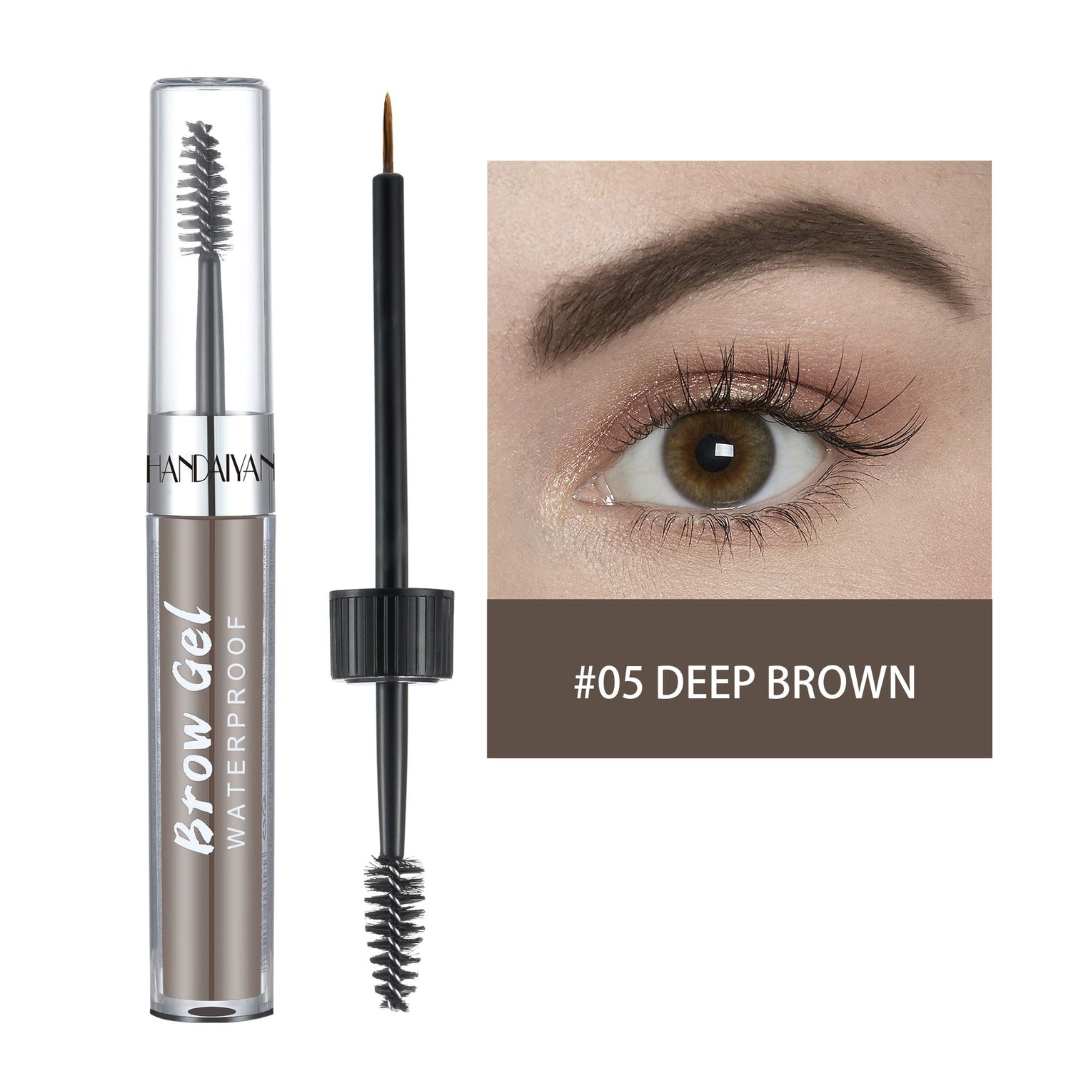 8-Color Waterproof Eyebrow Dye | Long-Lasting, Bold Shades