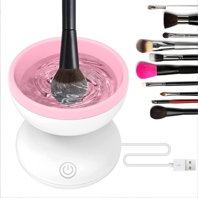 Electric Makeup Brush Cleaner - Portable &amp; USB Operated