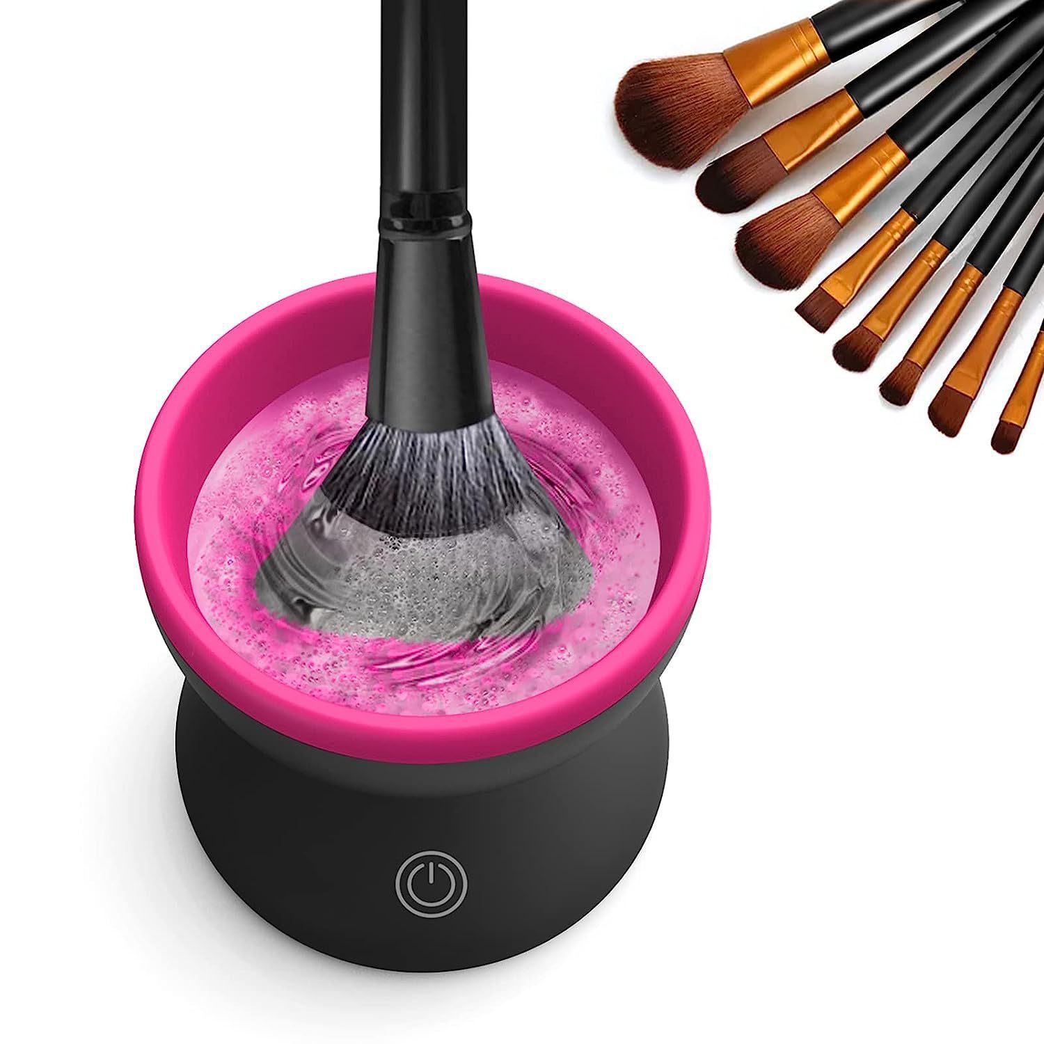 Electric Makeup Brush Cleaner - Portable &amp; USB Operated