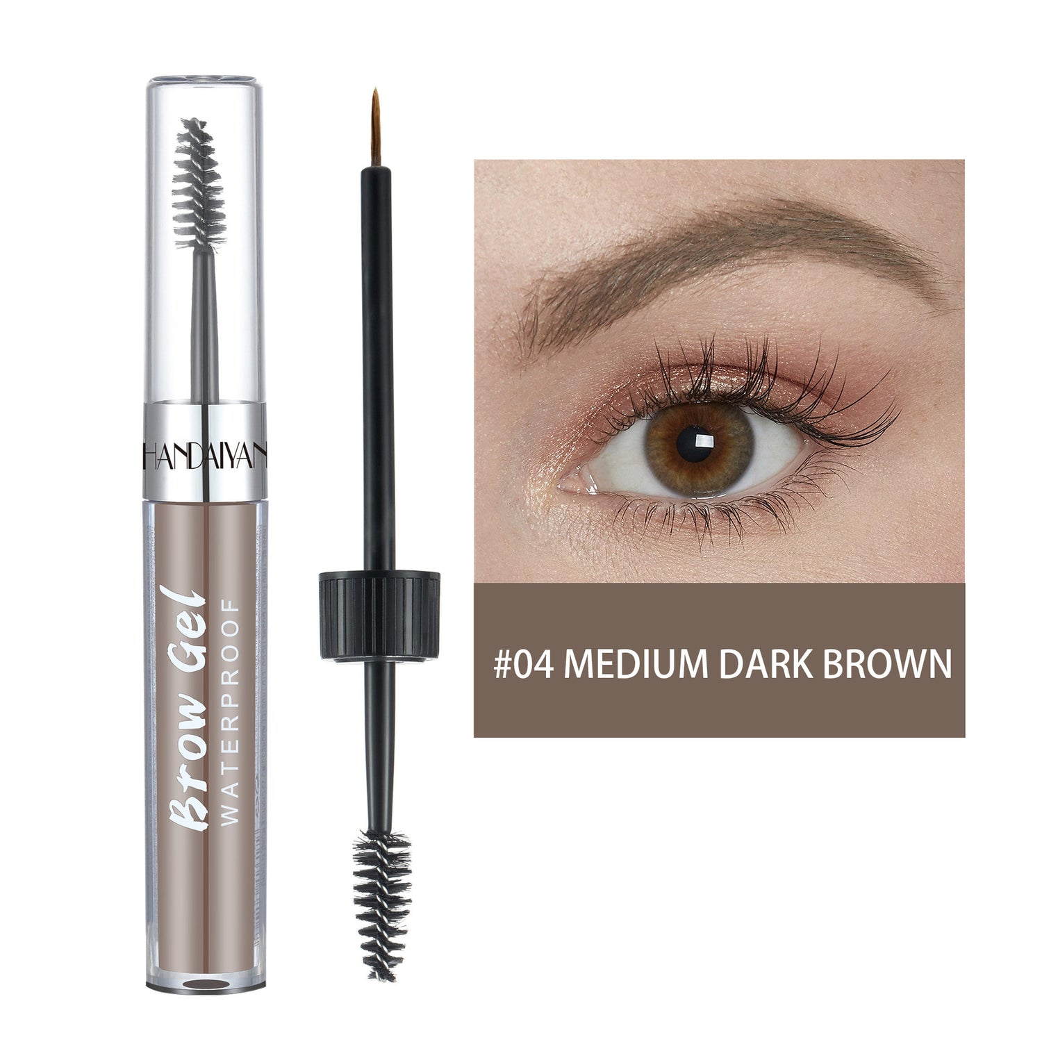 8-Color Waterproof Eyebrow Dye | Long-Lasting, Bold Shades