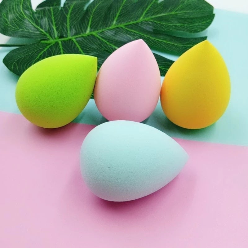 2-Piece Water Drops Makeup Sponge Set for Flawless Skin