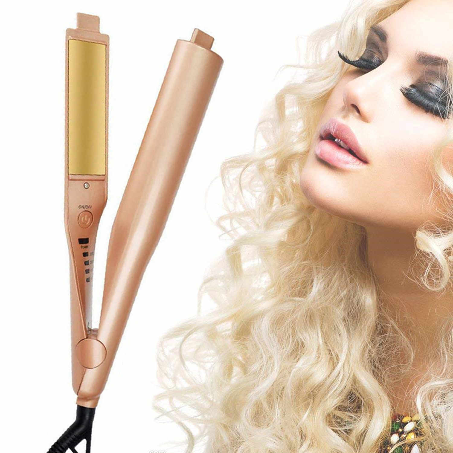 2-In-1 Professional Hair Straightener &amp; Curler | Type2Be