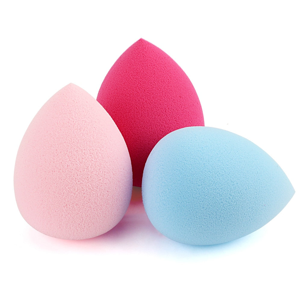 2-Piece Water Drops Makeup Sponge Set for Flawless Skin