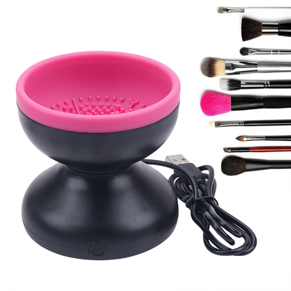 Electric Makeup Brush Cleaner - Portable &amp; USB Operated