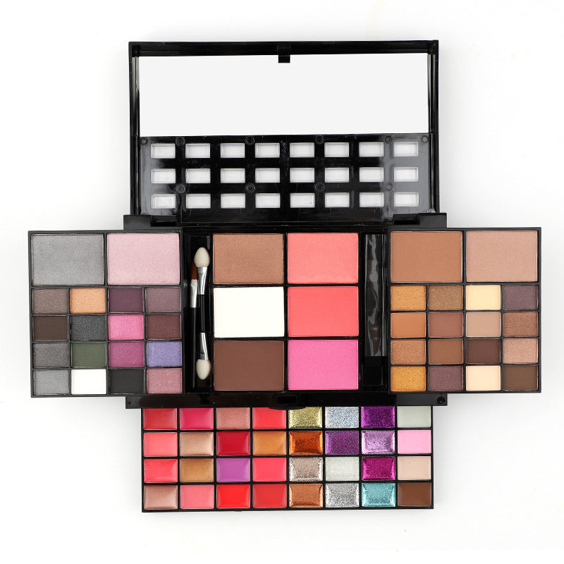 &quot;74-Color Makeup Set | Eyeshadow, Lip Gloss &amp; Blush&quot;