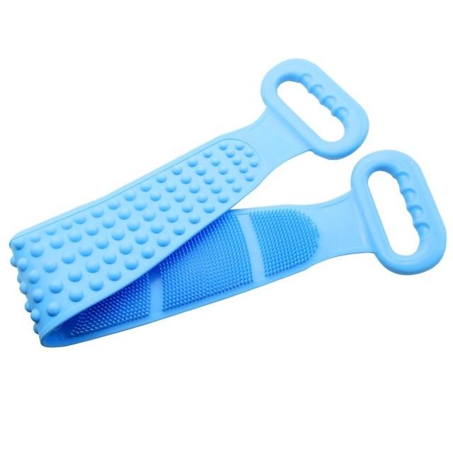 Magic Silicone Bath Brush Back Belt