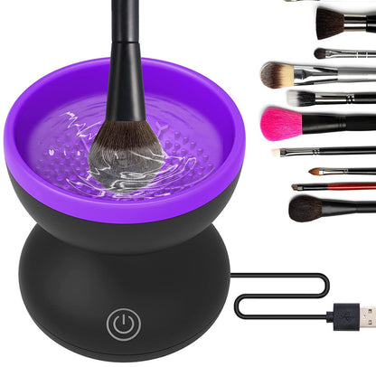 Electric Makeup Brush Cleaner - Portable &amp; USB Operated