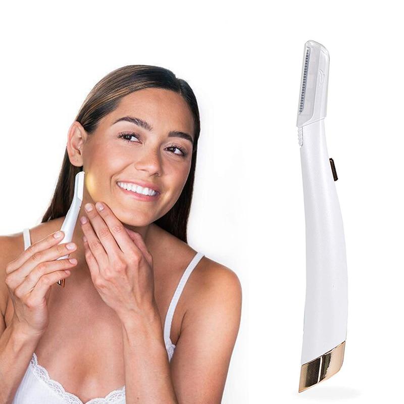 LED Facial Hair Trimmer for Smooth, Radiant Skin